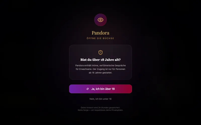Pandora Chat — Vorschau